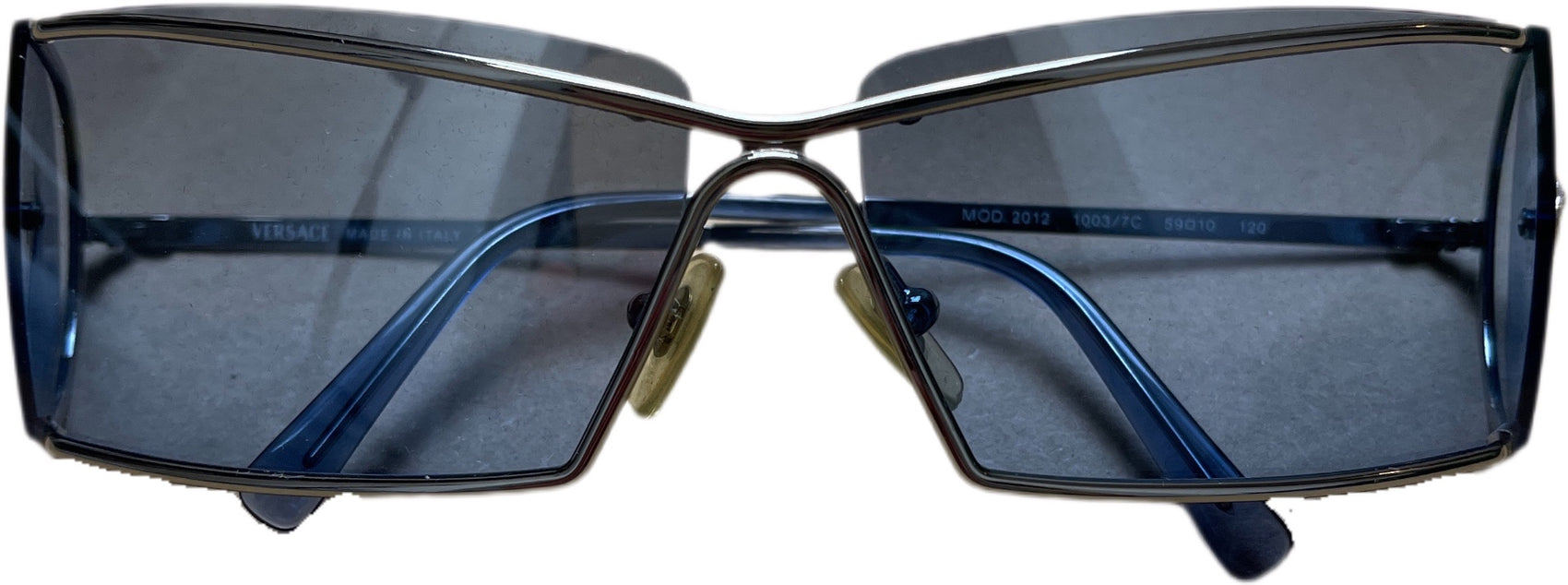 Versace Sonnenbrille Hellblau