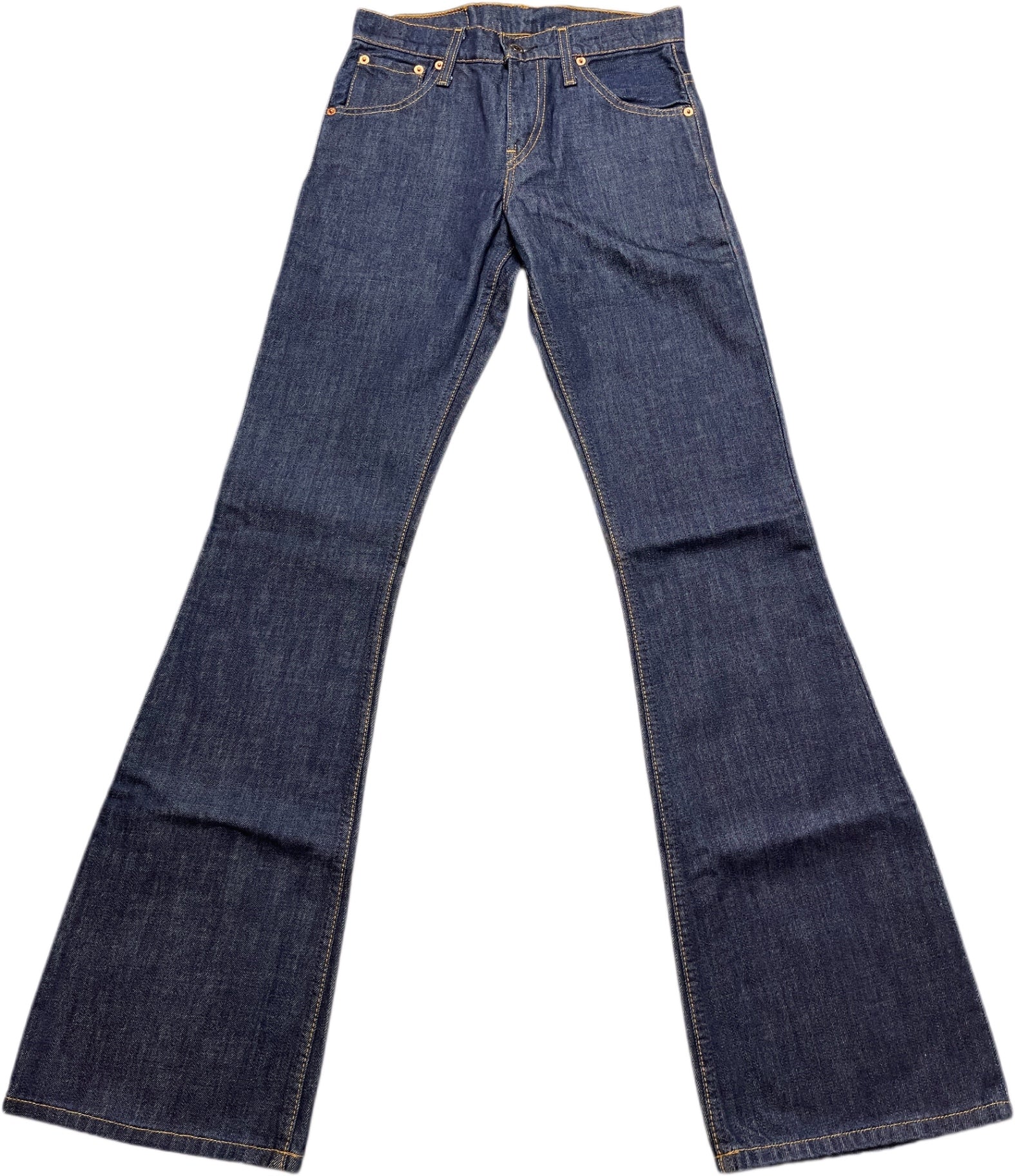 Vintage Levi's 516 04 Flared Denim Pants Blue Cotton S