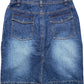 Vintage John Bauer Rock Blau 90s M