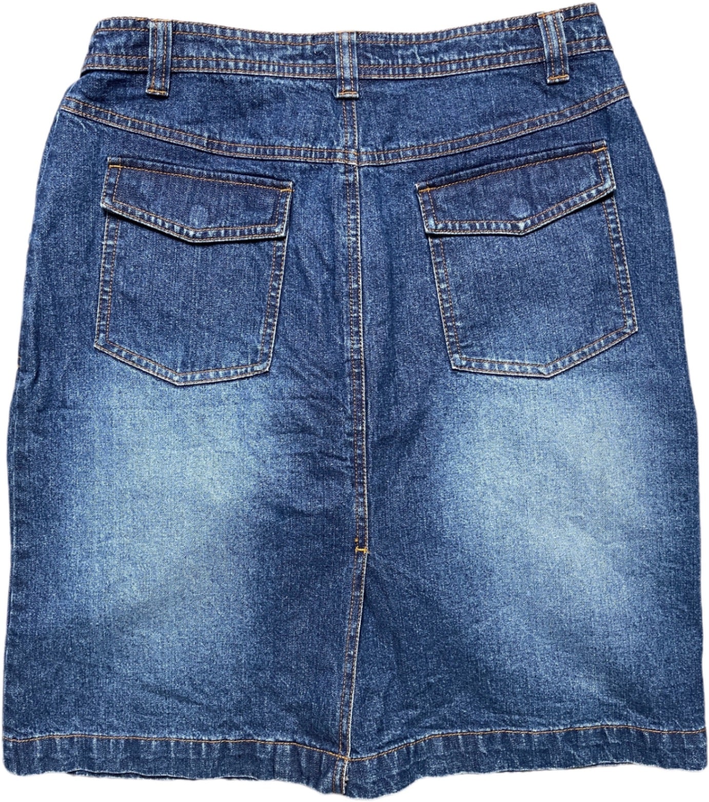 Vintage John Bauer Rock Blau 90s M