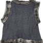 Sandra Pabst Weste Grau Wolle S