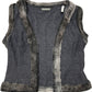 Sandra Pabst Weste Grau Wolle S