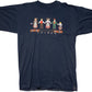 Vintage Alma Mater T-Shirt Colmar Schwarz Baumwolle XXL