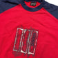 Vintage Adidas Sweatshirt Red Cotton Blend M