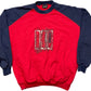 Vintage Adidas Sweatshirt Red Cotton Blend M