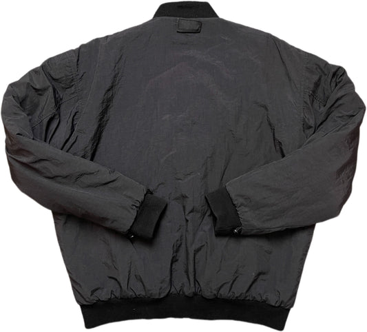 Vintage Held Bomberjacke Schwarz Nylon 90s XL