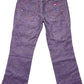 Y2K Miss Sixty Low Waist Pants Purple Linen Blend S