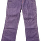 Y2K Miss Sixty Low Waist Pants Purple Linen Blend S