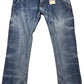 Vintage SUAT Bahceci Denim Pants Blue Cotton L/XL