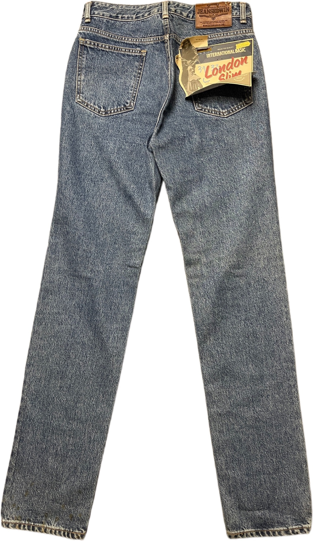 Vintage Deadstock Edwin Denim Pants Blue Cotton S