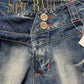 Y2K SUAT Bahceci Denim Pants Blue Cotton XL