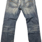 Y2K ZJ Denim Pants Blue Cotton XL