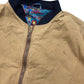 Vintage C&A Cloth Jacket Bomber Beige Cotton XXL