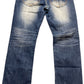 Vintage Jeansnet Denim Pants Blue Cotton Blend L