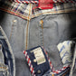 Vintage Jeansnet Denim Pants Blue Cotton Blend L