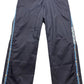 Vintage Adidas Button Track Pants Blue Polyester 2002 L