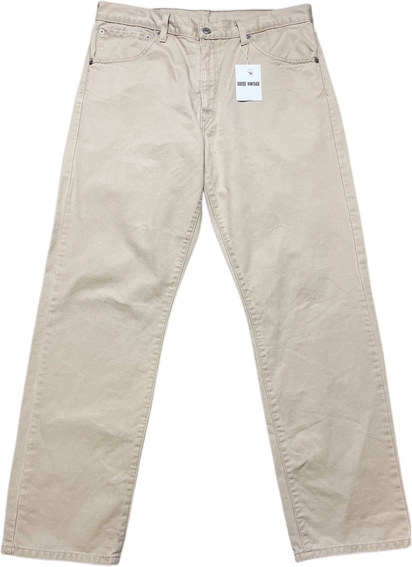 Vintage Levi's 521 Chino Pants Beige Cotton XL