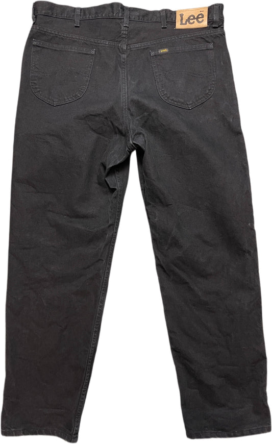 Vintage Lee Riders Denim Pants Black Cotton XXXXL