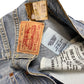 Levi's 544 Flared Denim Pants Blue Cotton Blend M