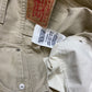 Vintage Levi's 521 Chino Pants Beige Cotton XL