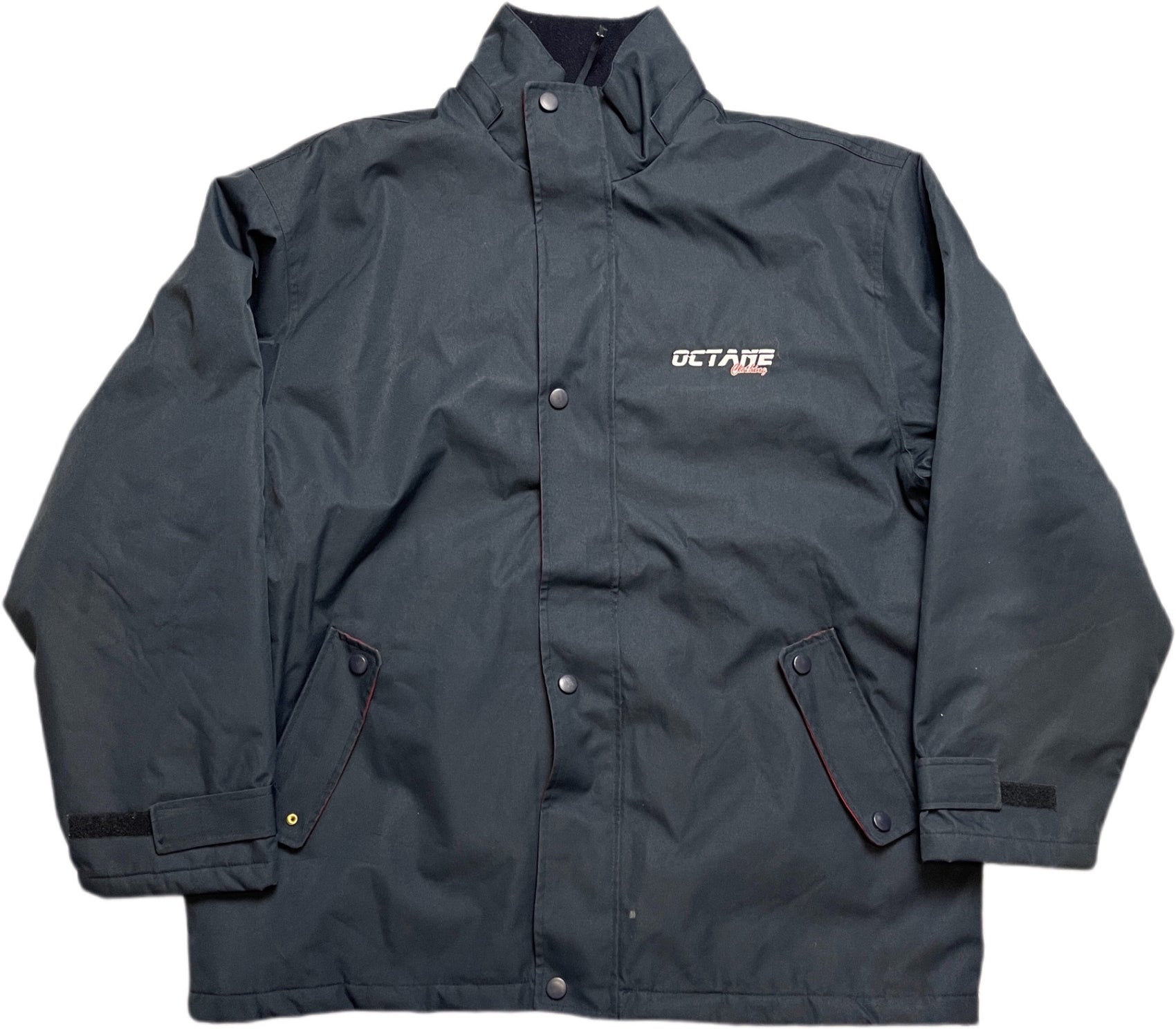 Vintage Octane Jacke Schwarz Polyester XL