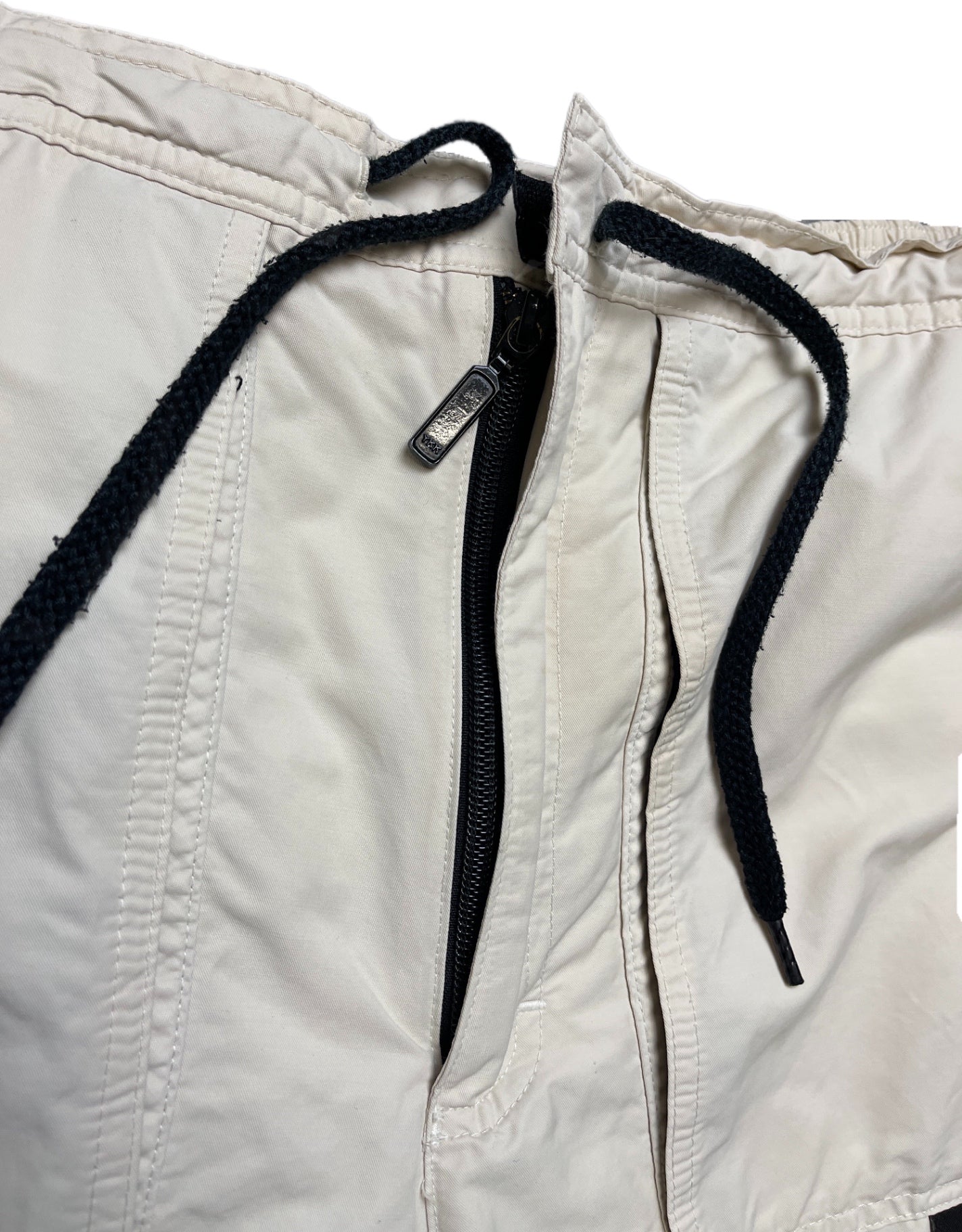 Vintage Nike Shorts Creme Nylon XXL