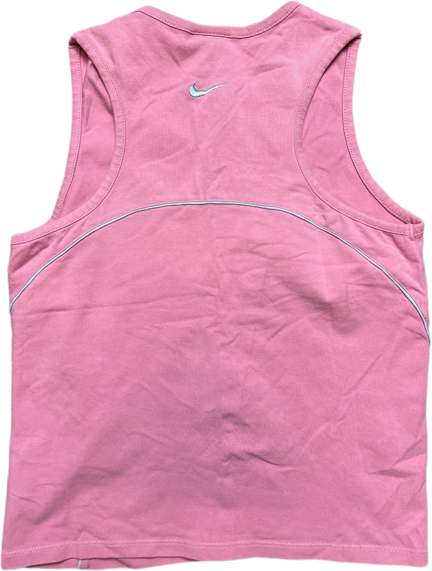 Vintage Nike Sports Top Rosa Cotton Blend S