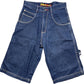 Vintage Sancezz Jorts Shorts Blau Baumwolle M