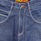 Vintage Sancezz Jorts Shorts Blau Baumwolle M