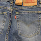 Vintage 544 04 Levi's Flared Denim Pants Blue Cotton XS