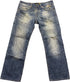 Y2K Y.Two Jeanshose Blau Baumwolle XXXL