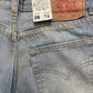 Vintage Levi's Schlaghose 525 04 Jeanshose Hellblau Baumwolle XS