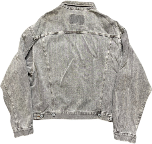Vintage Buffalo Jacke Grau Baumwolle L