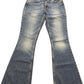 Vintage 544 04 Levi's Flared Denim Pants Blue Cotton XS