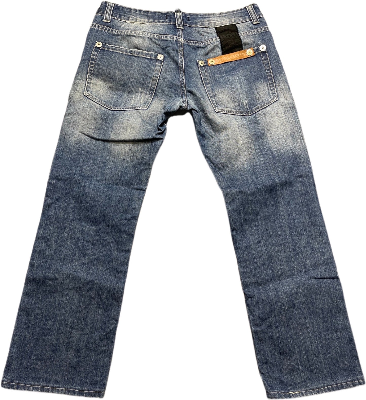 Y2K Y.Two Jeanshose Blau Baumwolle XXXL