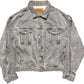 Vintage Buffalo Jacke Grau Baumwolle L
