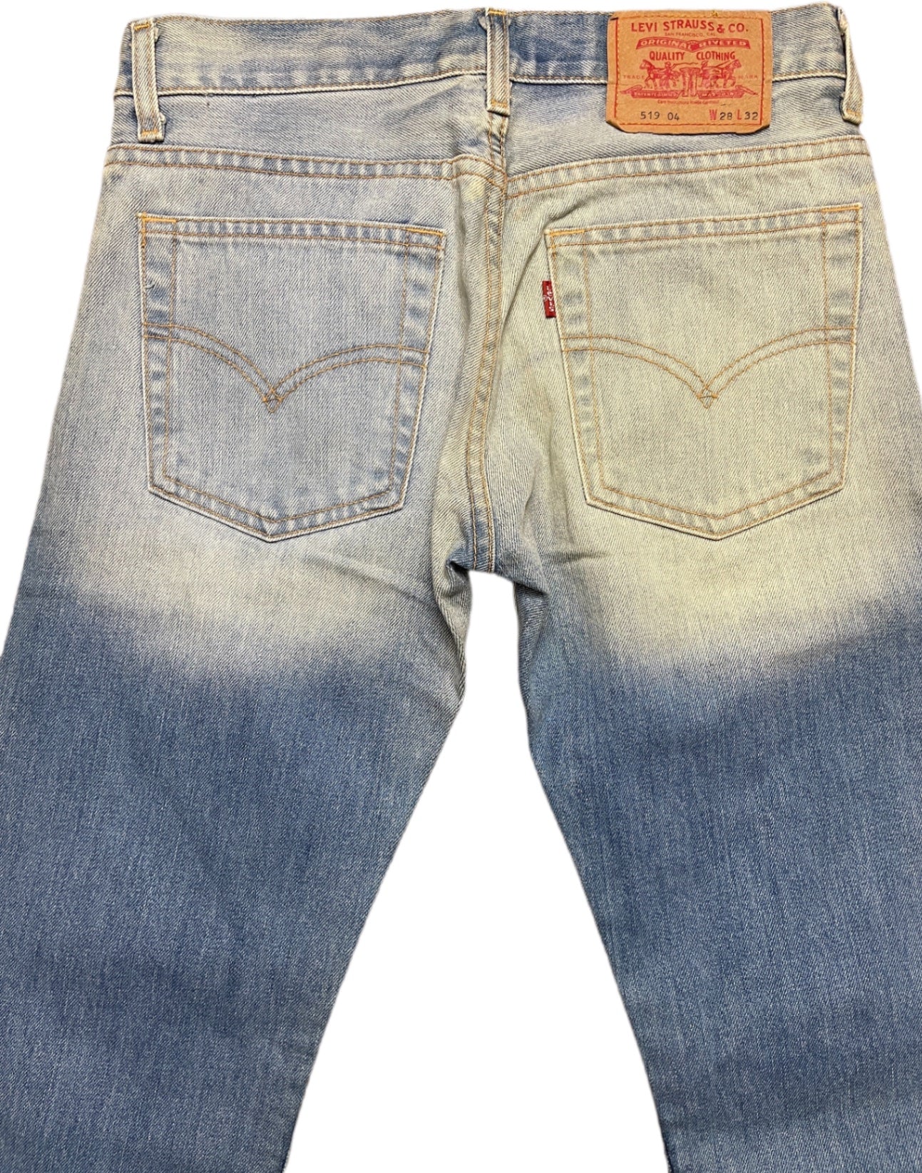 Vintage 519 04 Levi's Jeanshose Blau Baumwolle XS