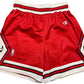 Vintage Champion Chicago Bulls Sport Shorts Red Polyester XXL
