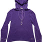 Y2K Street One Strickpullover Lila Baumwollmix M