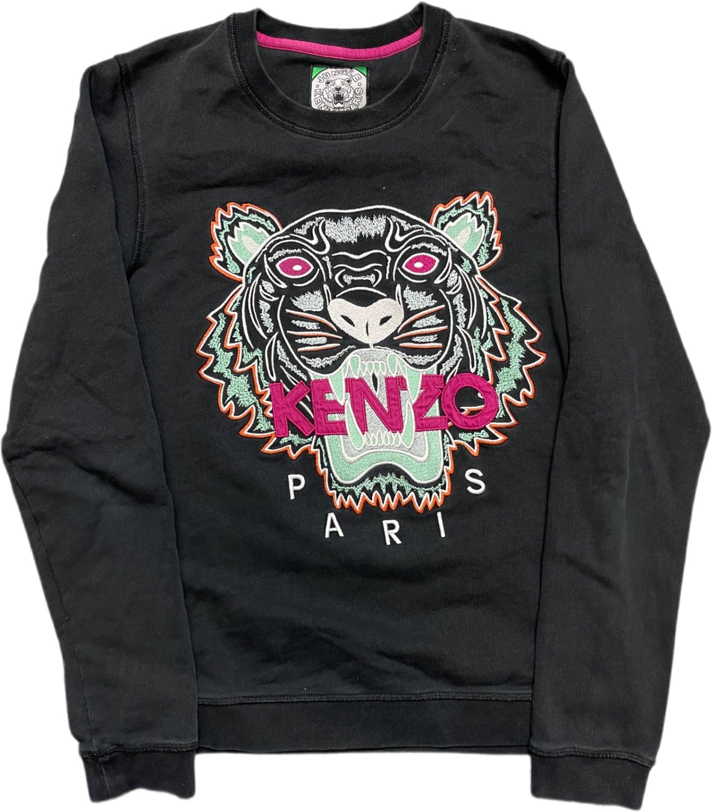 Kenzo Jungle Sweatshirt Cotton Black M