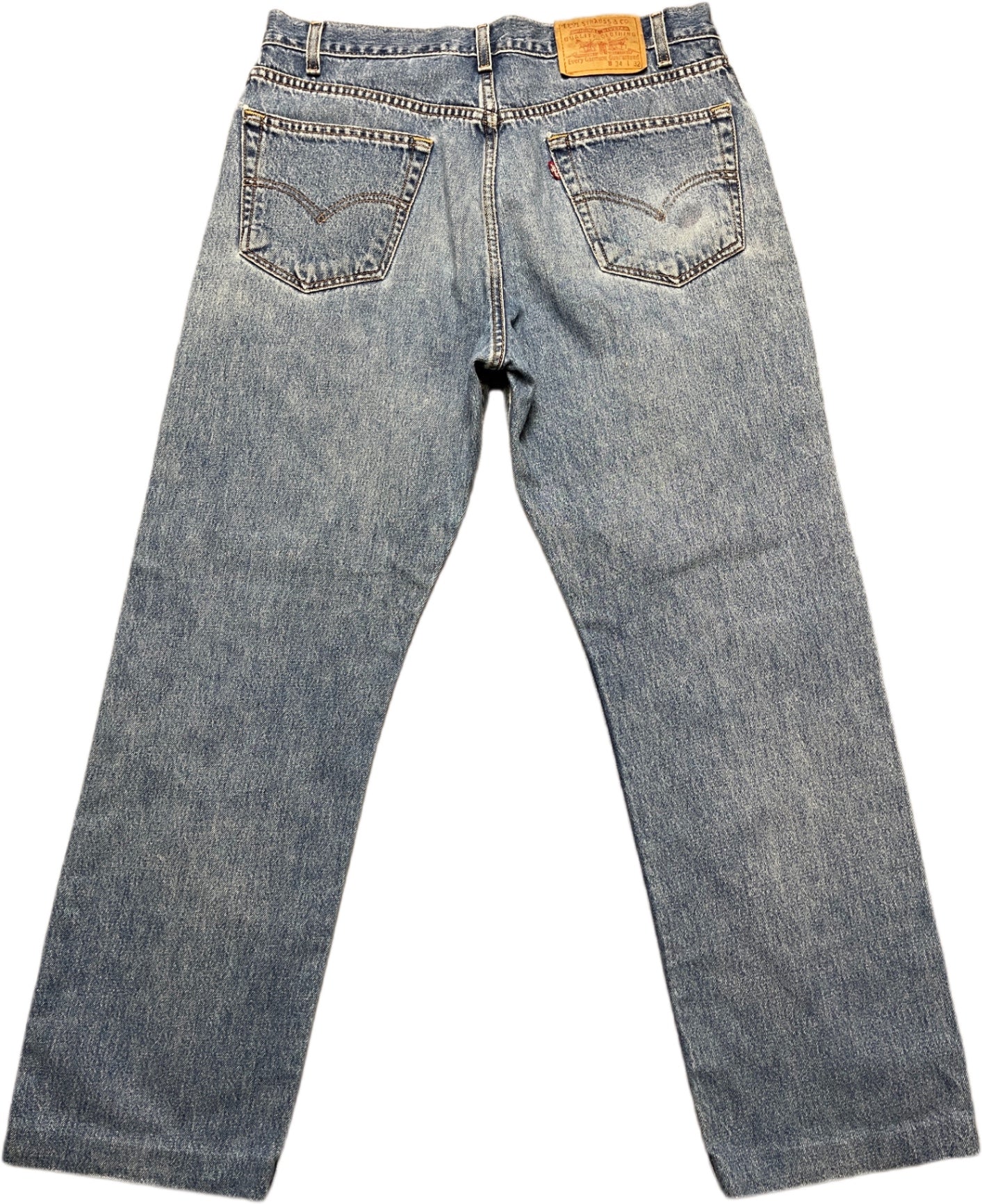 Vintage Levi's Jeanshose Blau Baumwolle L