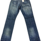 Y2K Displaj Denim Pants Blue Cotton XL