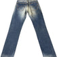Y2K Deadstock Lee Jeanshose Blau Baumwolle XXS