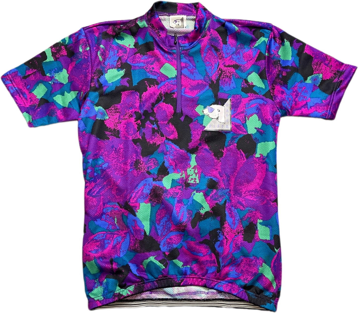 Vintage Riff Raff Jersey Purple Pattern M