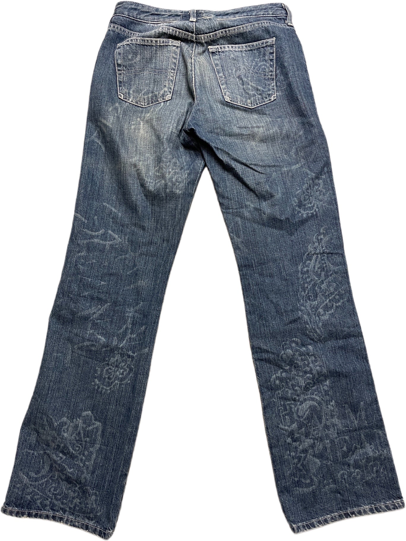 Armani Jeans Bootcut Hose Blau Denim S