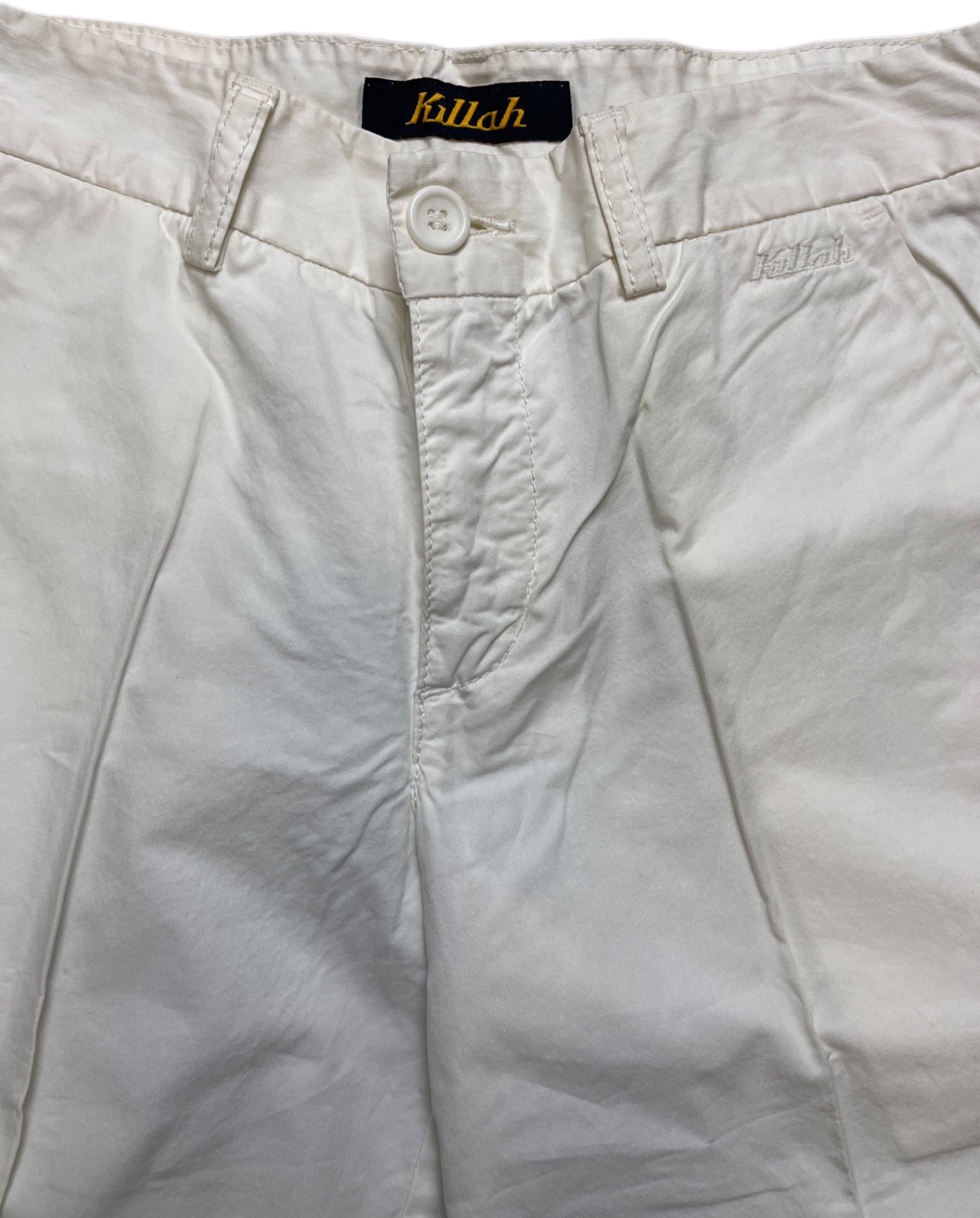 Vintage Deadstock Killah Hose Weiß Baumwolle XXS
