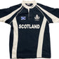 Pride of Rugby Scotland Shirt Schwarz und Weiß Baumwolle S