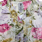Vintage Short Circuit Shortsleeve Summer Shirt Floral Cotton M