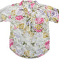 Vintage Short Circuit Shortsleeve Summer Shirt Floral Cotton M
