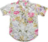 Vintage Short Circuit Shortsleeve Summer Shirt Floral Cotton M